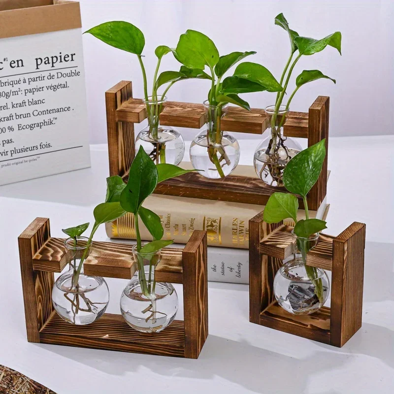 Настольная стеклянная кашпо, с – обзор и цена Propagation Station Vase