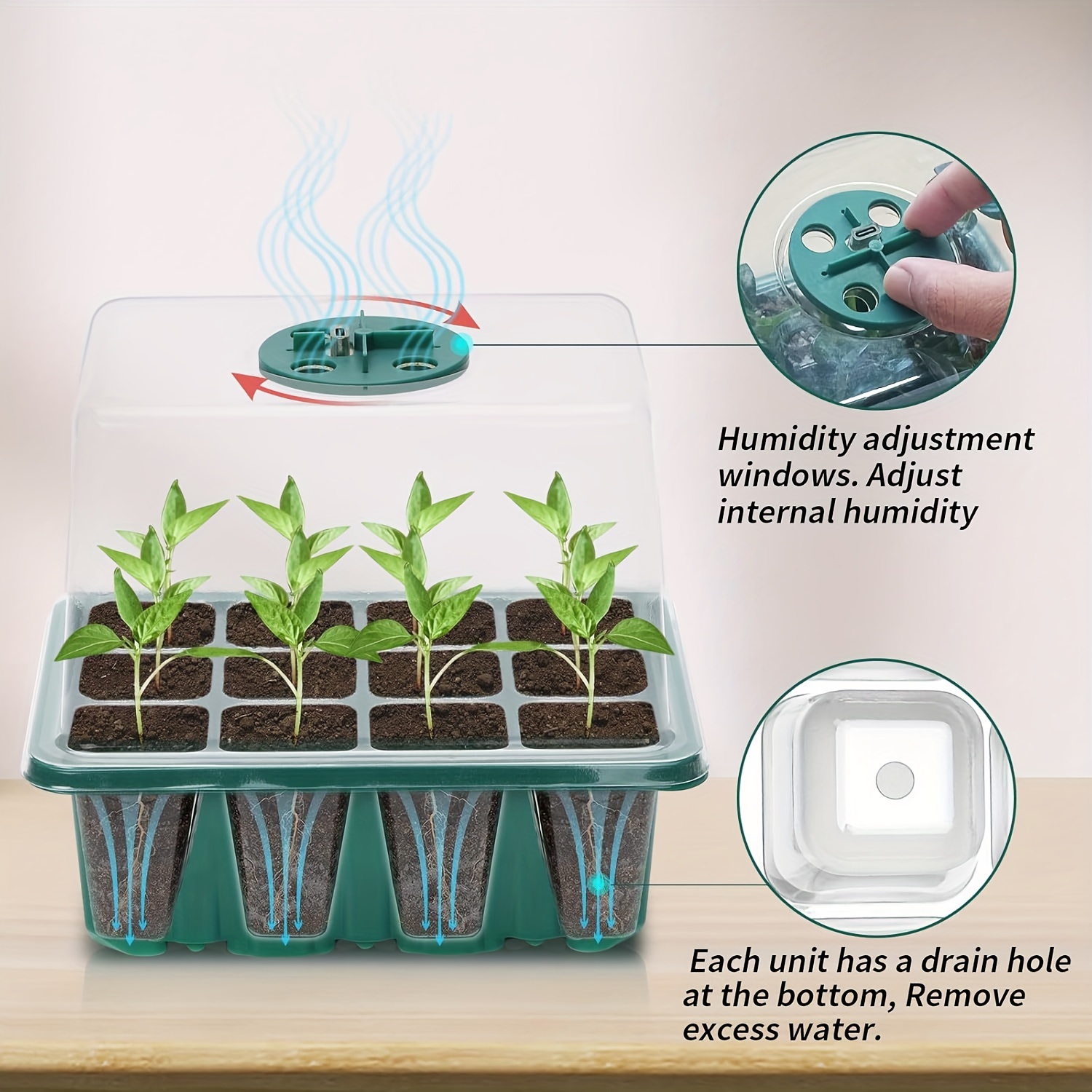 Набор для выращивания рассады  – обзор и цена Humidity Dome Kit